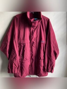 Timberland Vintage Windbreaker with Fold Up Hood Large